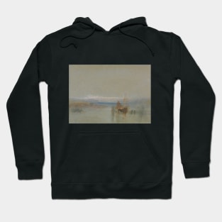 Fishing Boats Becalmed off the Havre Hoodie